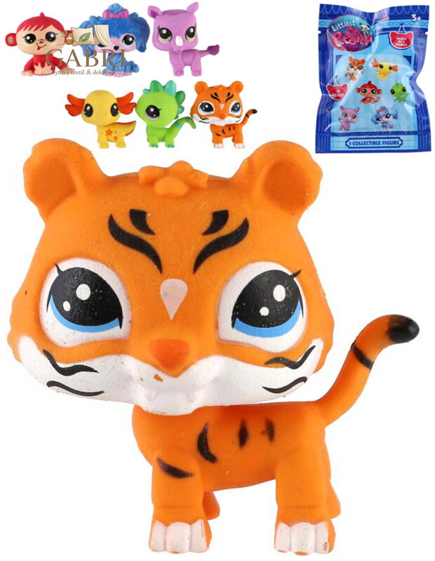 LPS Littlest Pet Shop figurka zvířátko mazací guma s překvapením
