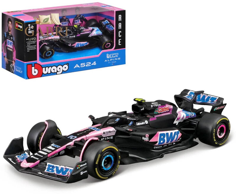 BBURAGO Auto F1 Team Alpine A524 Pierre Gasly kov