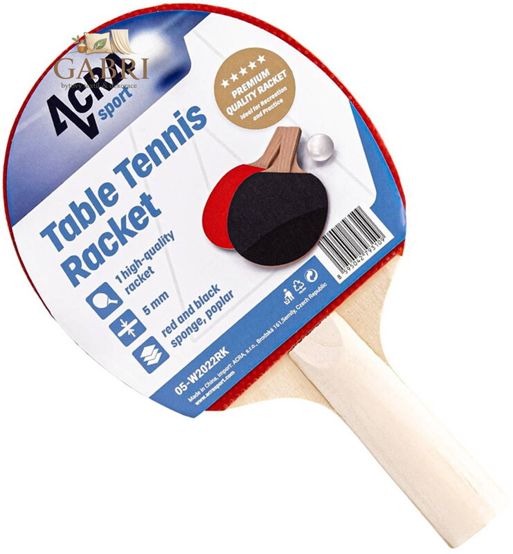 ACRA Raketa na stolní tenis základní pálka pro reakreační hru ping-pong