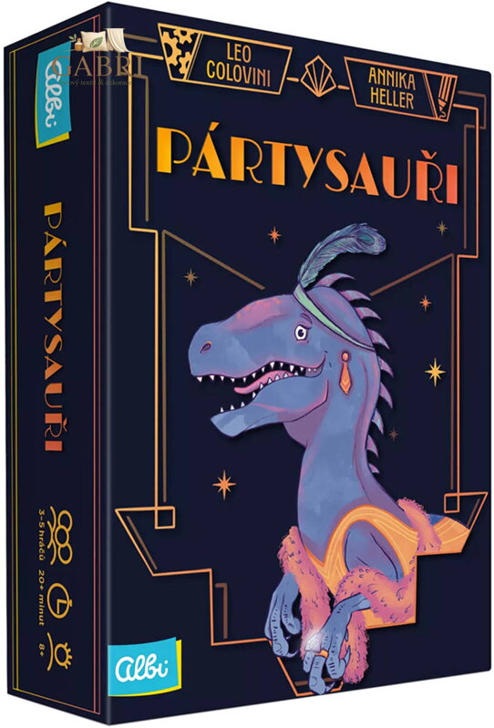 ALBI HRA Pártysauři karetní *SPOLEČENSKÉ HRY*