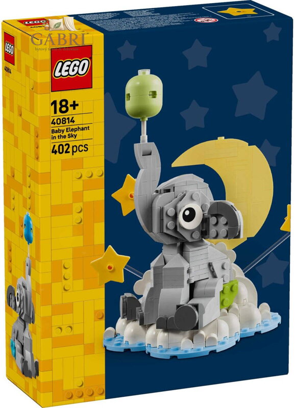LEGO Slůně na obloze 40814 STAVEBNICE