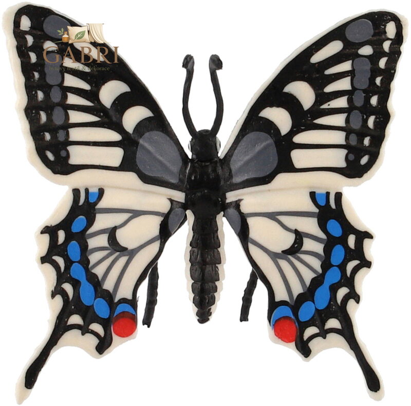 Motýl tropický Papilio / Otakárek fenyklový 8cm zvířátko plastová figurka Zooted
