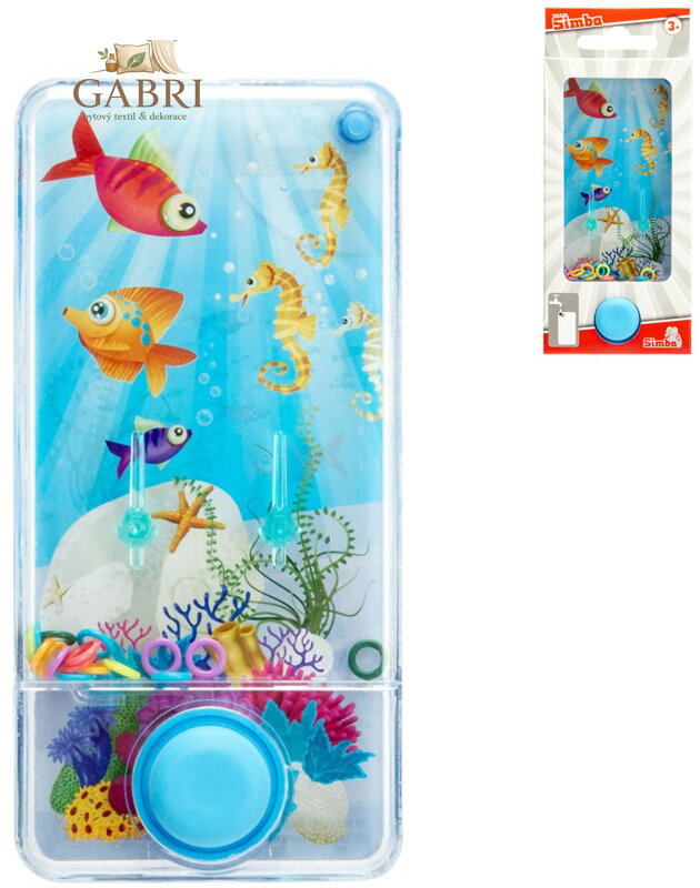 SIMBA Hra vodní navlékání kroužků na hroty mořský svět