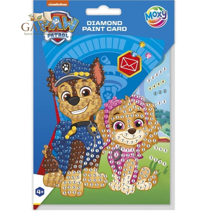 Kreativní set diamantové malování Paw Patrol Tlapková patrola