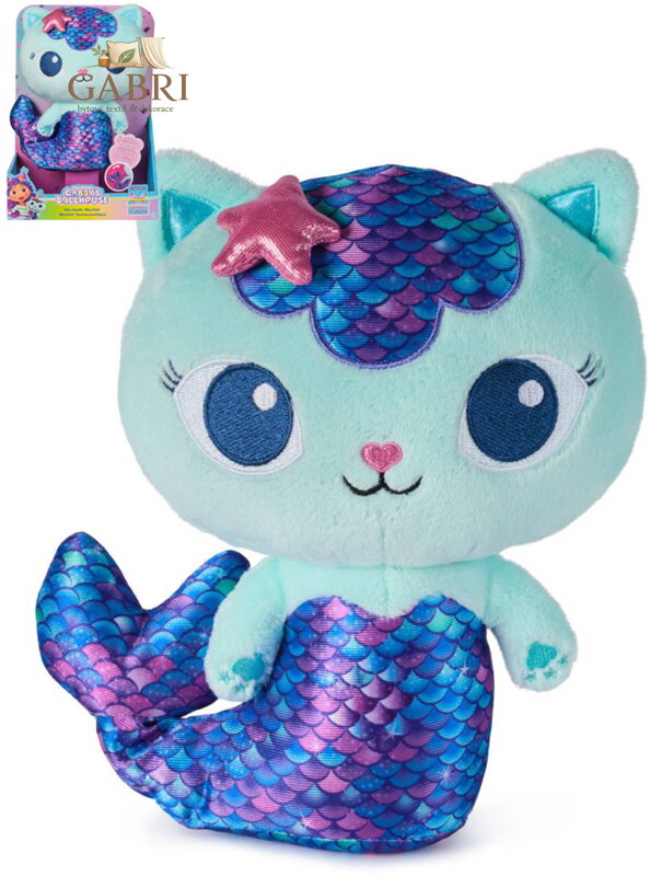 SPIN MASTER PLYŠ Mercat Rybočka s funkcí Gábinin kouzelný domek