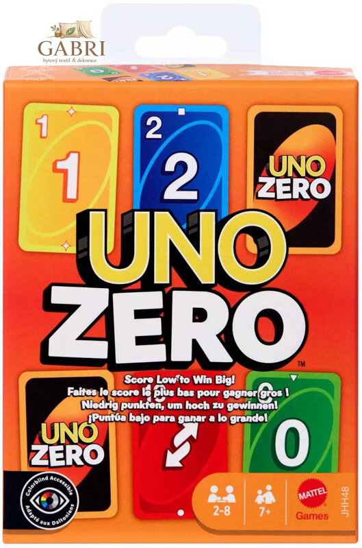 MATTEL Hra Uno karty Zero *SPOLEČENSKÉ HRY*