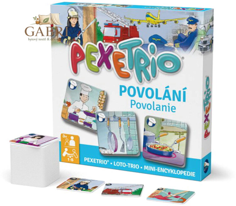 EFKO Hra Pexetrio Povolání 36 dílků *SPOLEČENSKÉ HRY*