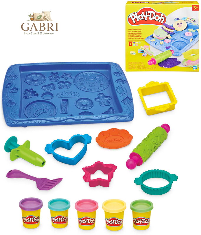 HASBRO PLAY-DOH Výroba Cookies kreativní set modelína s nástroji
