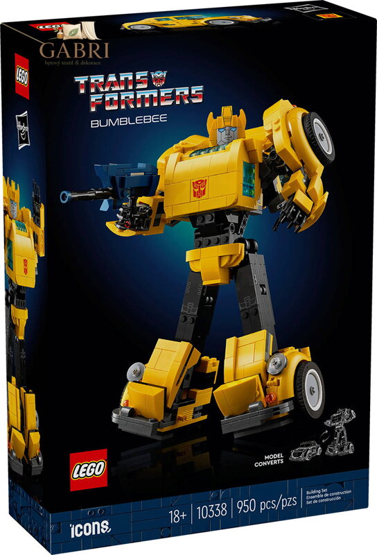 LEGO ICONS Transformers: Bumblebee 10338 STAVEBNICE