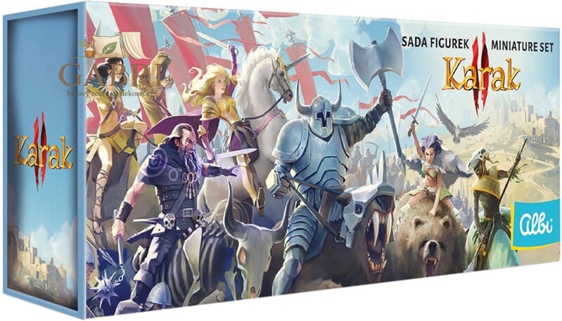 ALBI HRA Karak 2 set 6 figurek rozšíření k základní hře v krabici