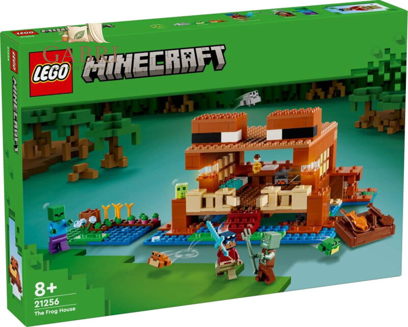 LEGO MINECRAFT Žabí domek 21256 STAVEBNICE