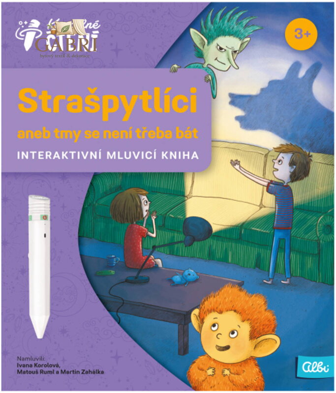 ALBI Kouzelné čtení Kniha interaktivní Strašpytlíci aneb tmy se není třeba bát