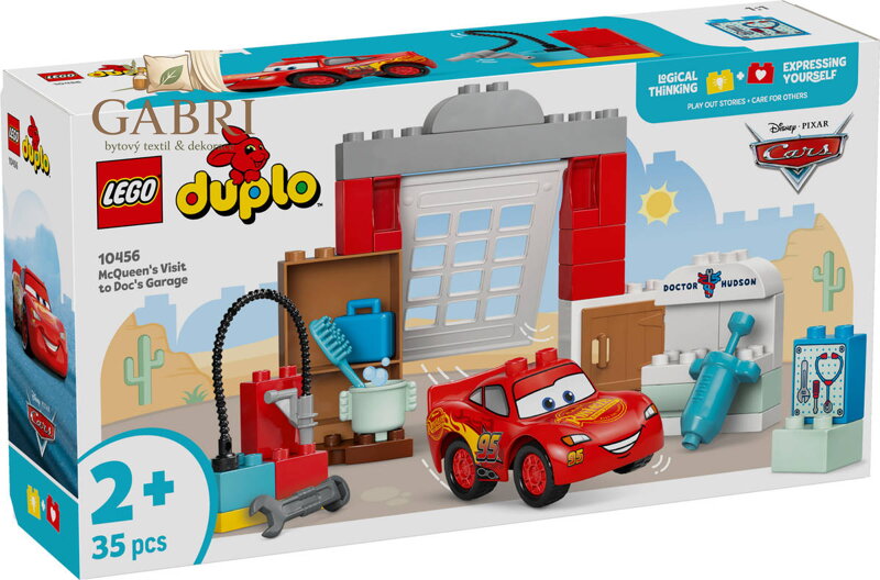 LEGO DUPLO Cars: McQueen v garáži 10456 STAVEBNICE