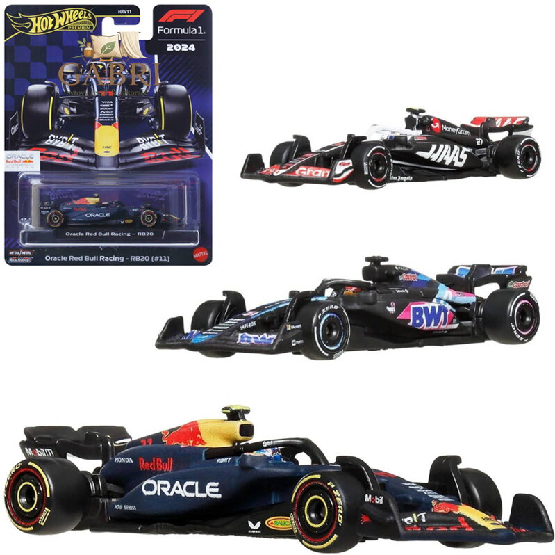 MATTEL HOT WHEELS Auto Prémiový angličák F1 různé druhy kov