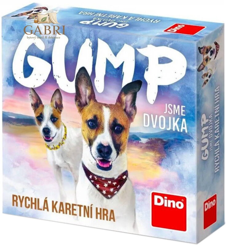 DINO Hra karetní Gump Jsme dvojka *SPOLEČENSKÉ HRY*