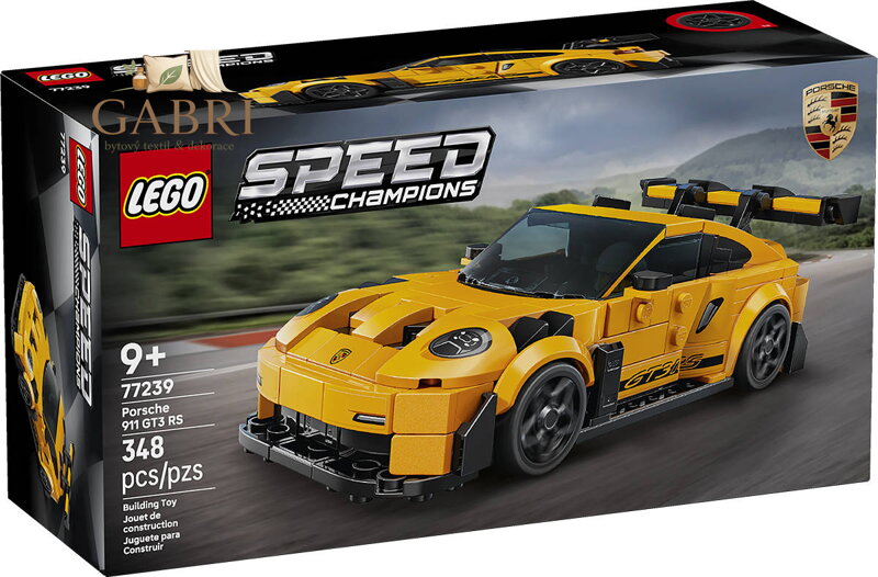 LEGO SPEED CHAMPIONS Auto Porsche 911 GT3 RS 77239 STAVEBNICE