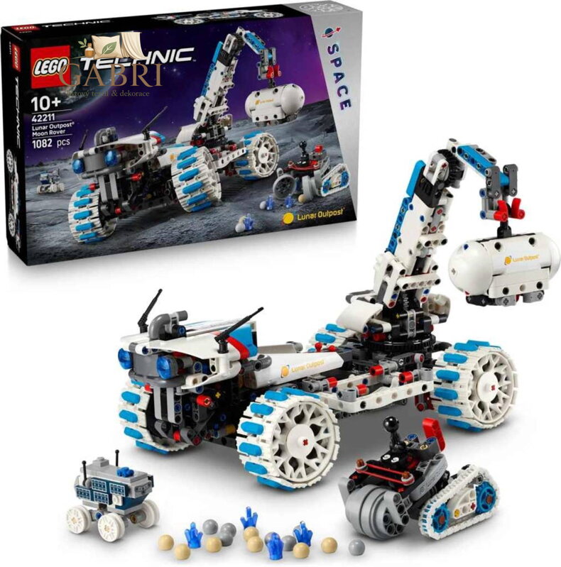 LEGO TECHNIC 42211 Creator – Lunární rover Lunar Outpost