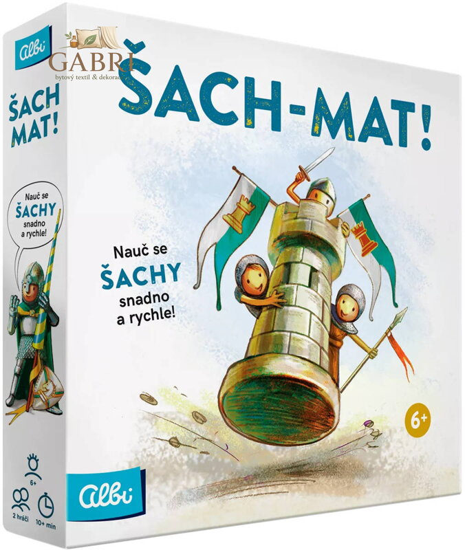 ALBI HRA Šach Mat! šachy *SPOLEČENSKÉ HRY*