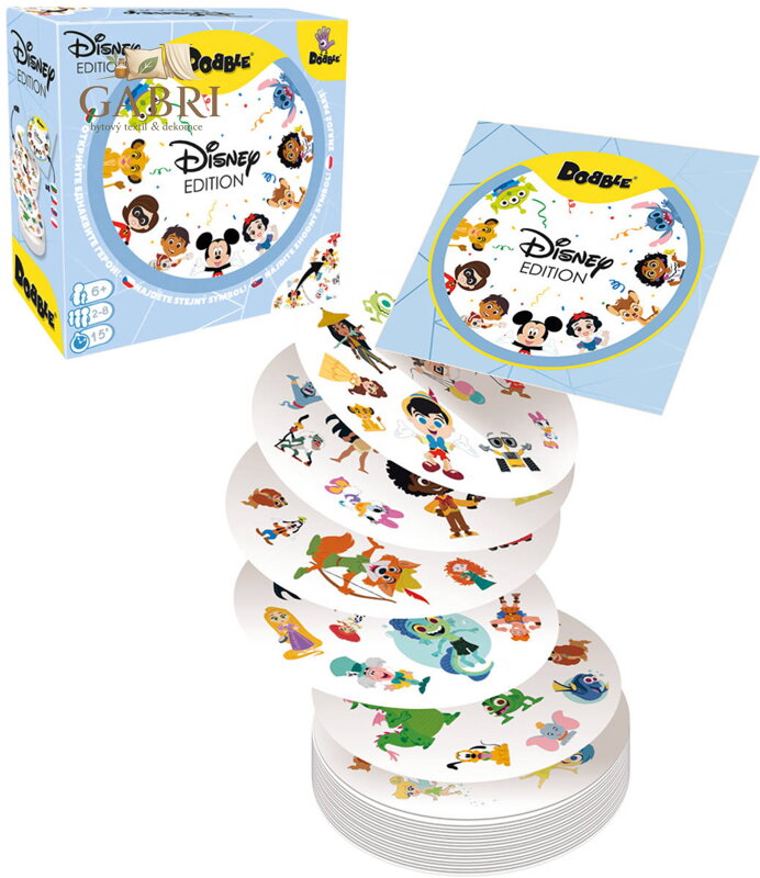 ASMODEE Hra postřehová Dobble Disney edition *SPOLEČENSKÉ HRY*