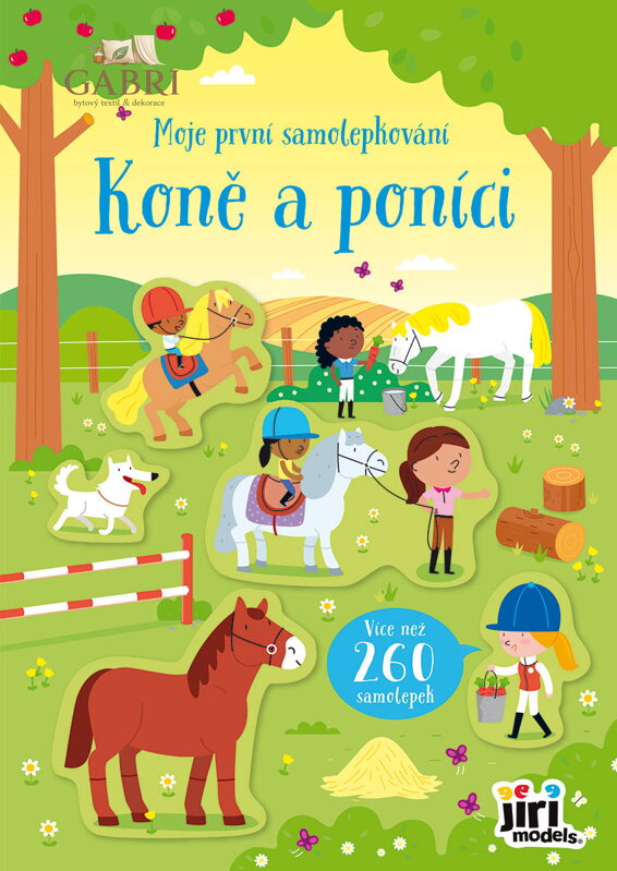 JIRI MODELS Moje první samolepkování 260+ Koně a poníci