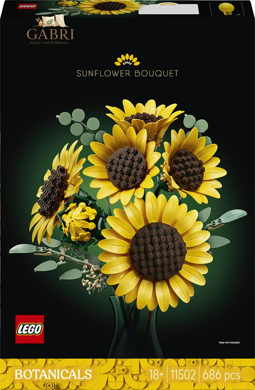 LEGO BOTANICALS Kytice slunečnic 11502 STAVEBNICE