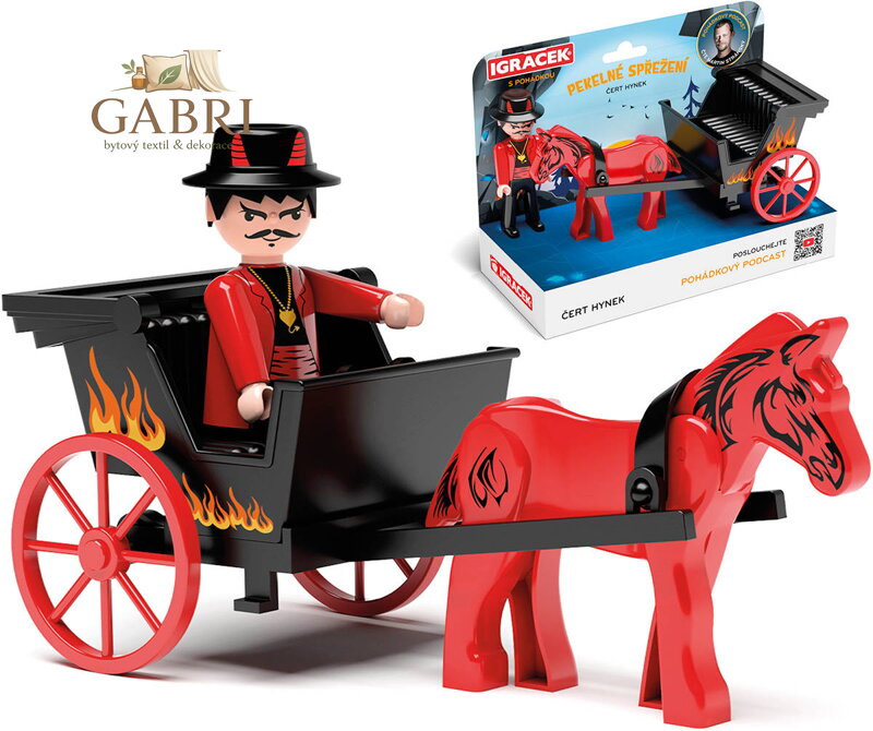 EFKO IGRÁČEK S pohádkou Pekelné spřežení čert Hynek