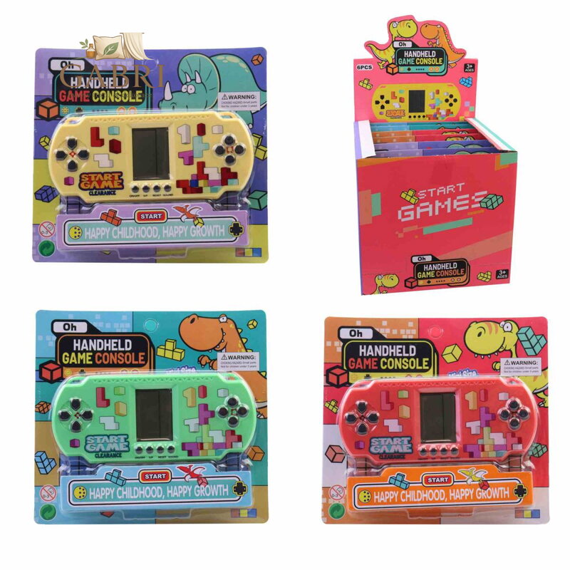 Hra retro elektronická tetris 3 barvy Games