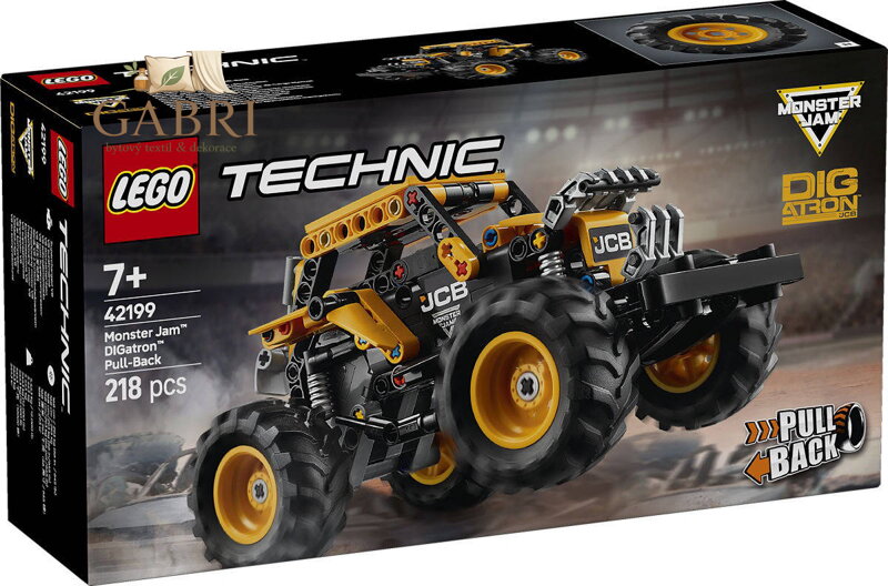 LEGO TECHNIC Auto Monster Jam DIGatron 42199 STAVEBNICE