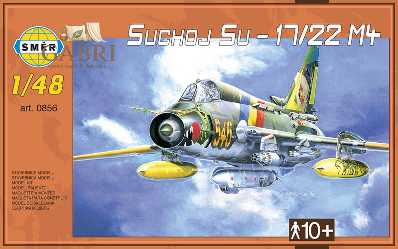 SMĚR Model bojové letadlo Suchoj SU-17/22 M4 (stavebnice letadla)