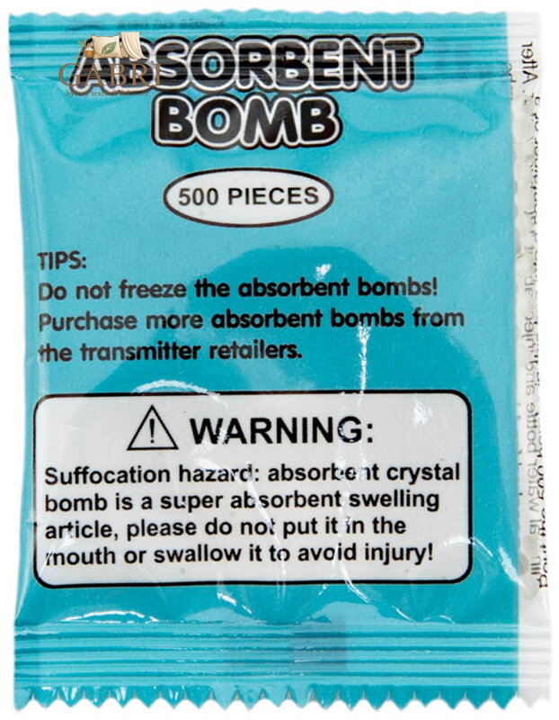 Náboje gelové vodní kuličky set 500ks náhradní munice 6mm do pistole