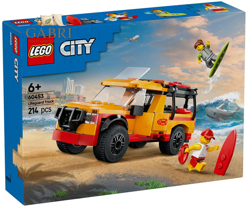 LEGO CITY Záchranné auto pro plavčíka 60453 STAVEBNICE