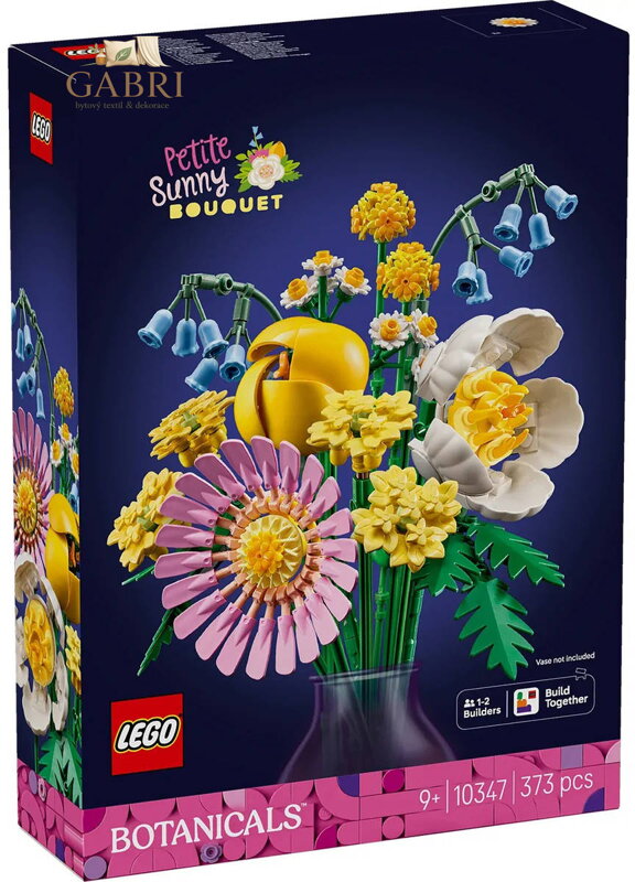 LEGO BOTANICALS Drobná slunečná kytice 10347 STAVEBNICE