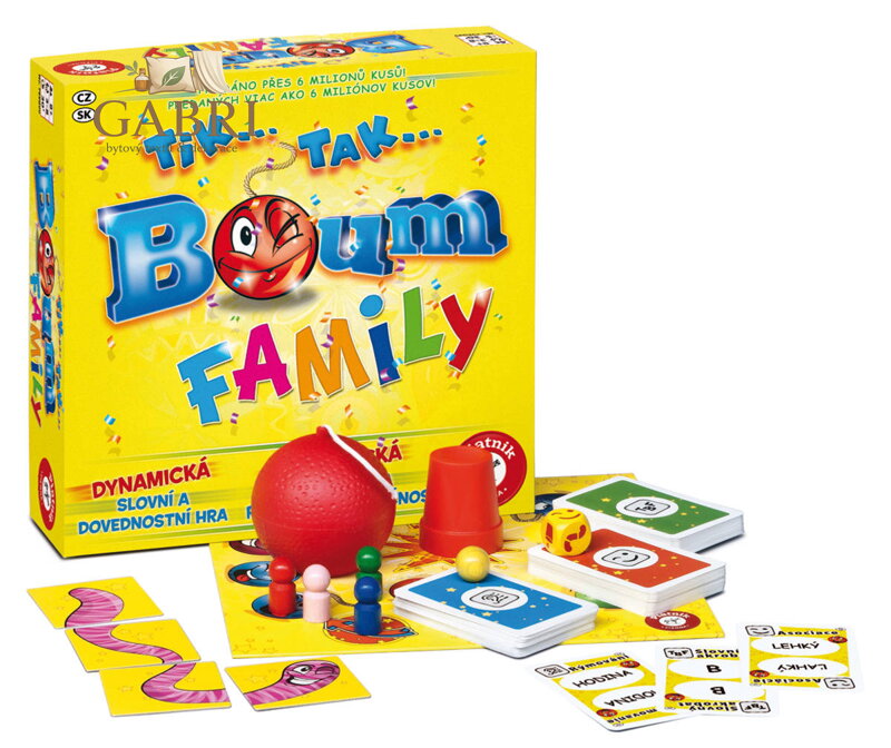 PIATNIK Hra TIK TAK BUM Family *SPOLEČENSKÉ HRY*