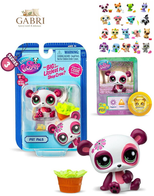 HASBRO LPS Littlest Pet Shop základní zvířátko 3. série 18 druhů