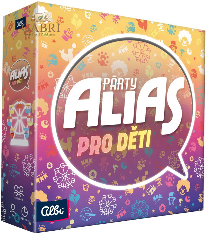 ALBI HRA Párty Alias Pro děti *SPOLEČENSKÉ HRY*