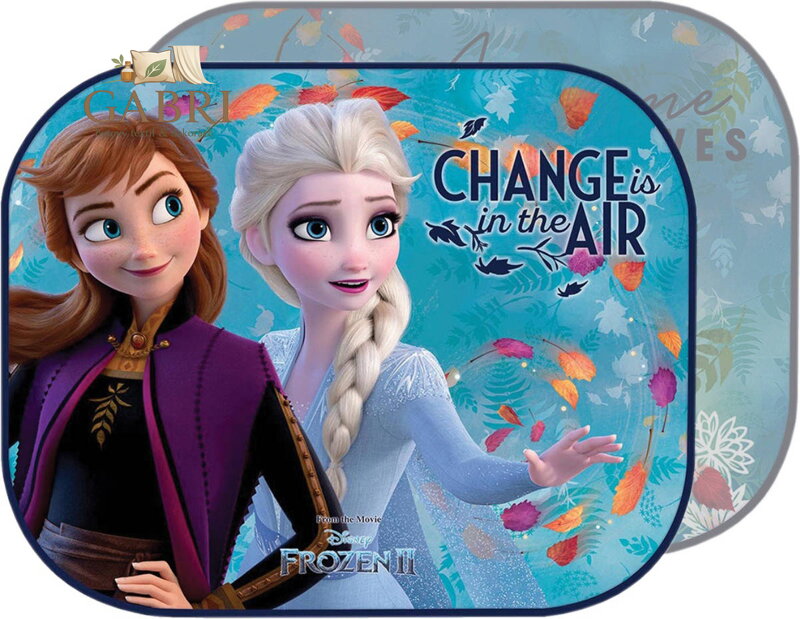Sluneční clona Ledové Království (Frozen) baby stínítko set 2ks na sklo do auta