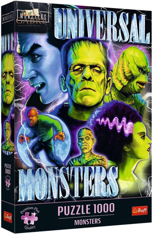 TREFL PUZZLE PREMIUM Monstra 48x68cm 1000 dílků