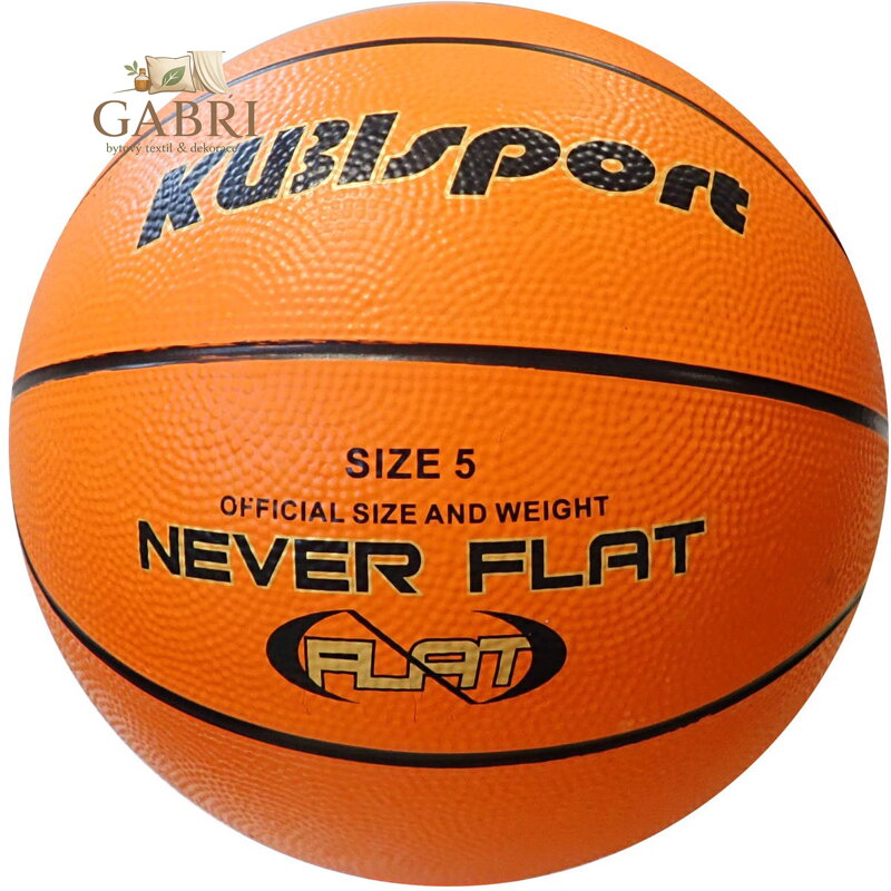 KUBISPORT Míč basketbalový oranžový vel. 5 Junior G2103K