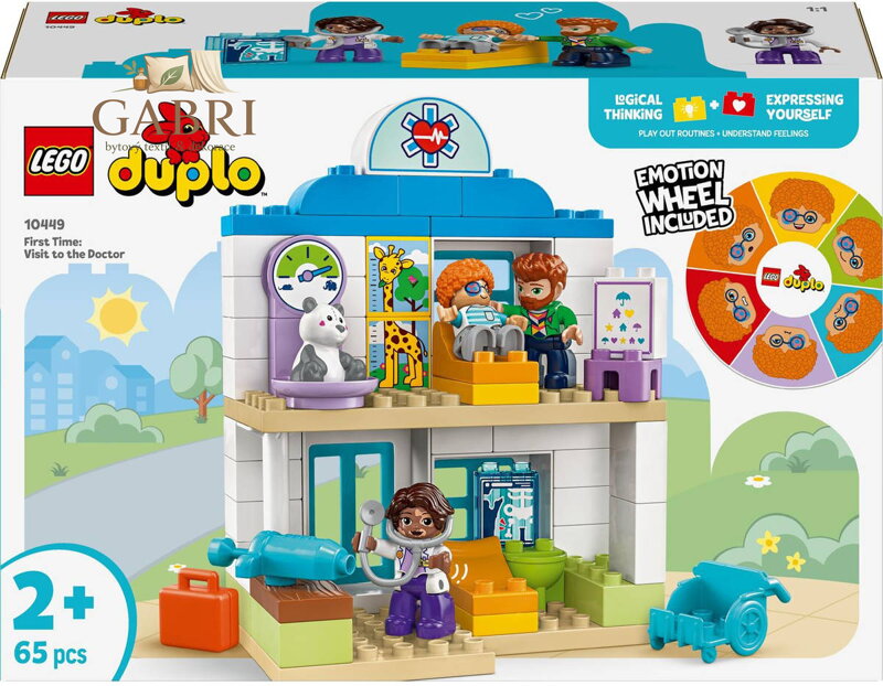 LEGO DUPLO Návštěva u lékaře 10449 STAVEBNICE