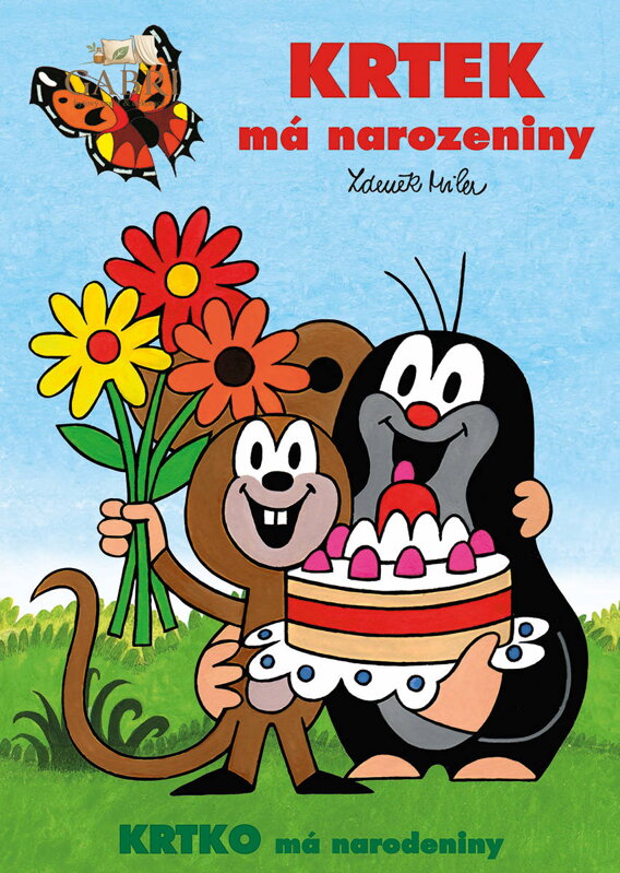 AKIM Omalovánky A4 (Krteček) Krtek má narozeniny 2