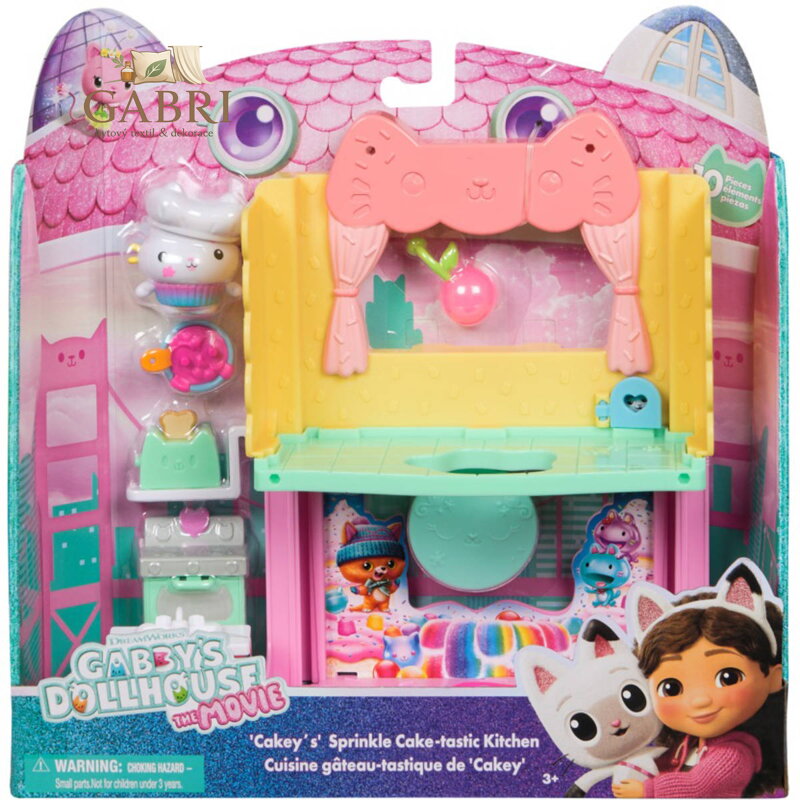 SPIN MASTER Gábinin kouzelný domek film balkónový herní set kuchyňka