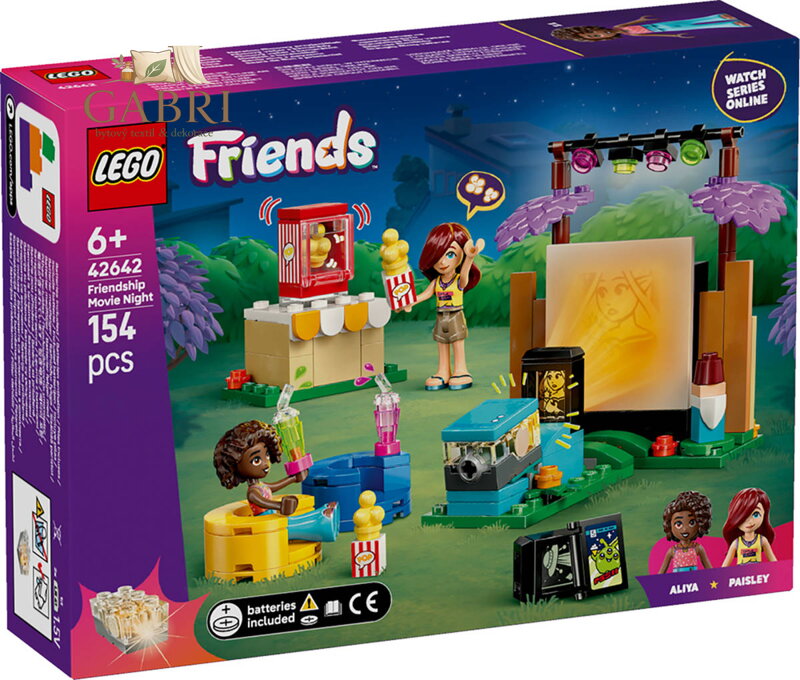 LEGO FRIENDS Filmový večer s kamarády 42642 STAVEBNICE
