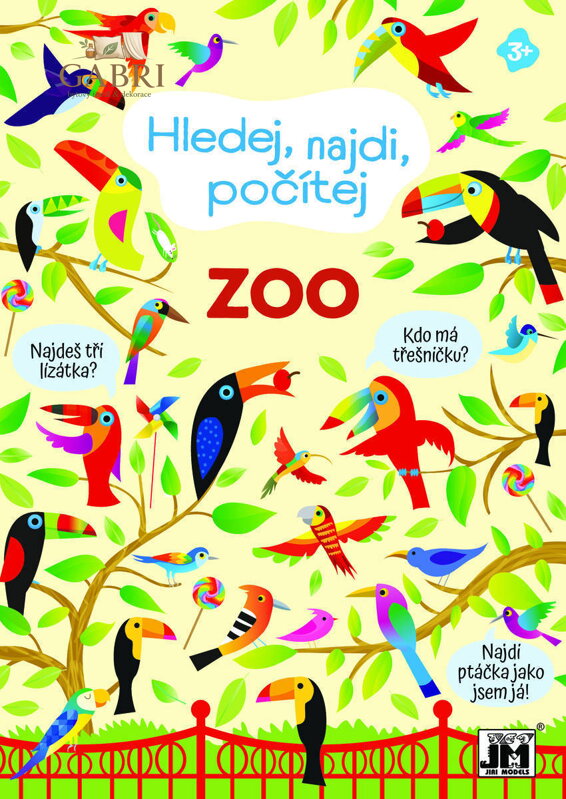 JIRI MODELS Hledej, najdi, počítej Zoo