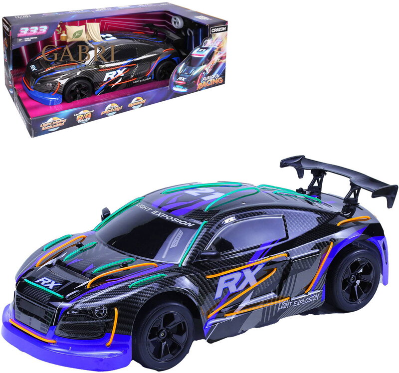 RC Auto sportovní Light Explosion na vysílačku 2,4GHz na baterie Světlo