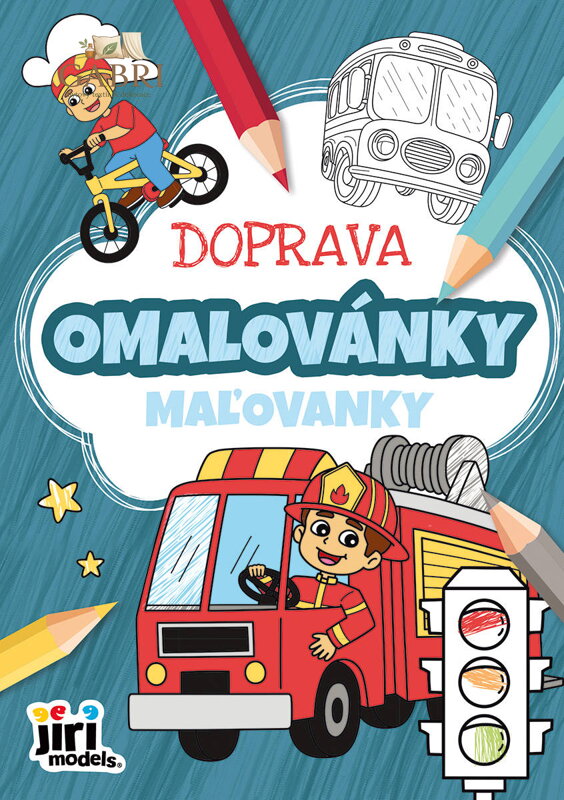 JIRI MODELS Omalovánky A5 Doprava