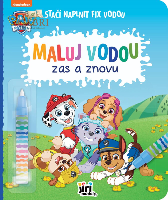 JIRI MODELS Maluj vodou Zas a znovu Tlapková Patrola