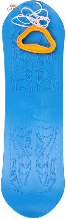 PLASTKON Kluzka dětský snowboard prkno na sníh bez vázání Modré