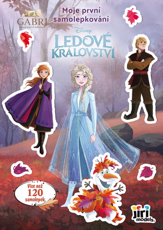 JIRI MODELS Moje první samolepkování 120+ Frozen (Ledové Království)