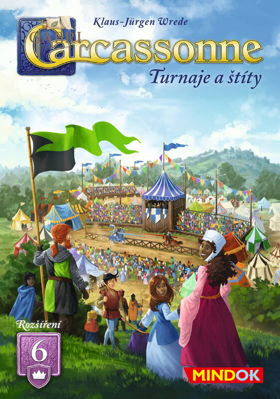 MINDOK HRA Carcassonne: Turnaje a štíty 6. rozšíření (2025)