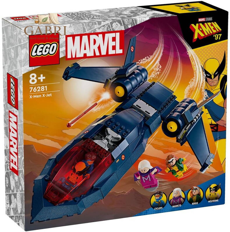 LEGO MARVEL Tryskáč X-Men X-Jet 76281 STAVEBNICE